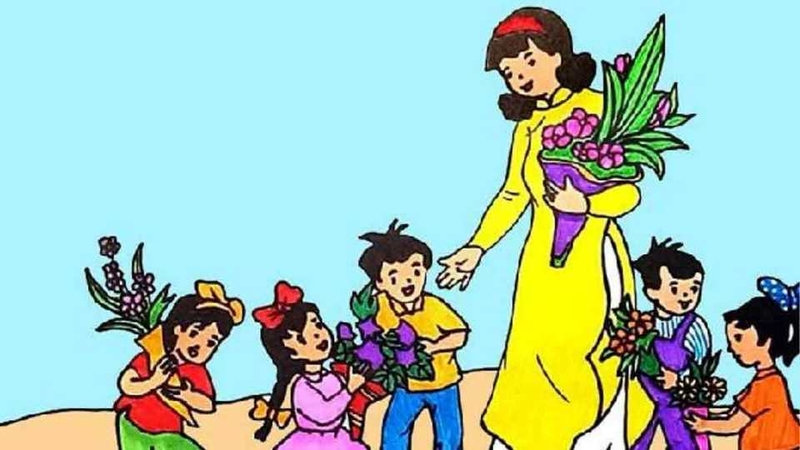 Thiết kế banner 20/11 tôn vinh ngành Giáo dục Việt Nam