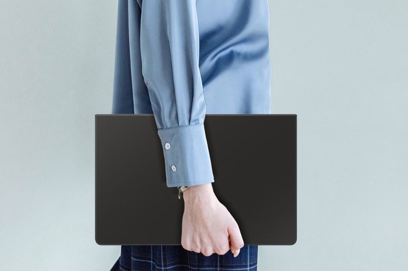 Bao da bàn phím AI Samsung Tab S10 FE Plus kiểu dáng mỏng nhẹ dễ dàng lắp đặt