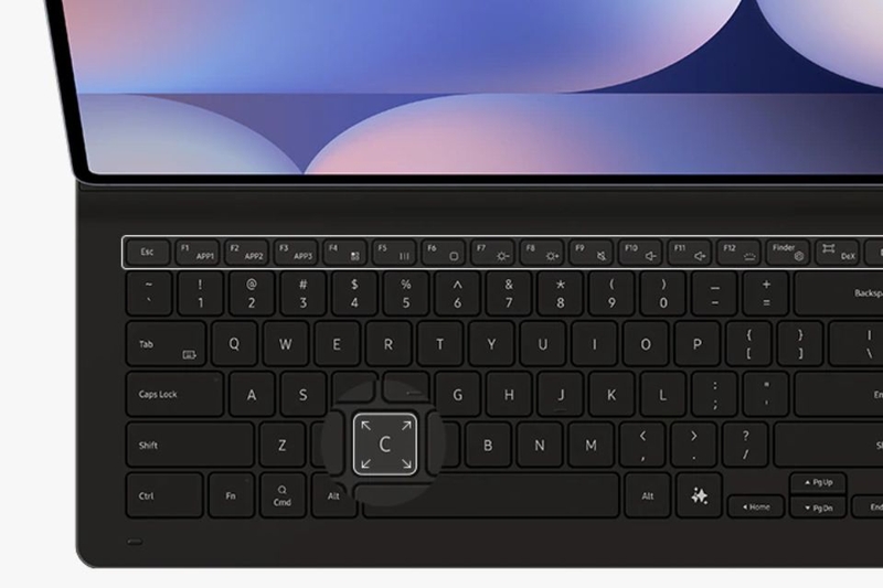 Bàn phím AI Samsung Tab S10 Ultra nhập liệu tiện lợi