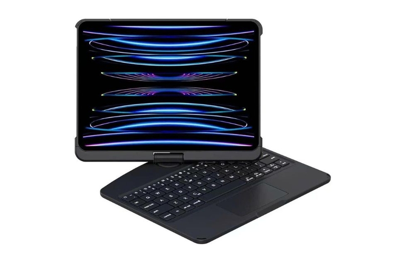Bao da kèm bàn phím xoay 360 iPad A16 Gen 10/Gen 11 Coteci - Bàn phím cơ chế scissor cho trải nghiệm gõ ổn định