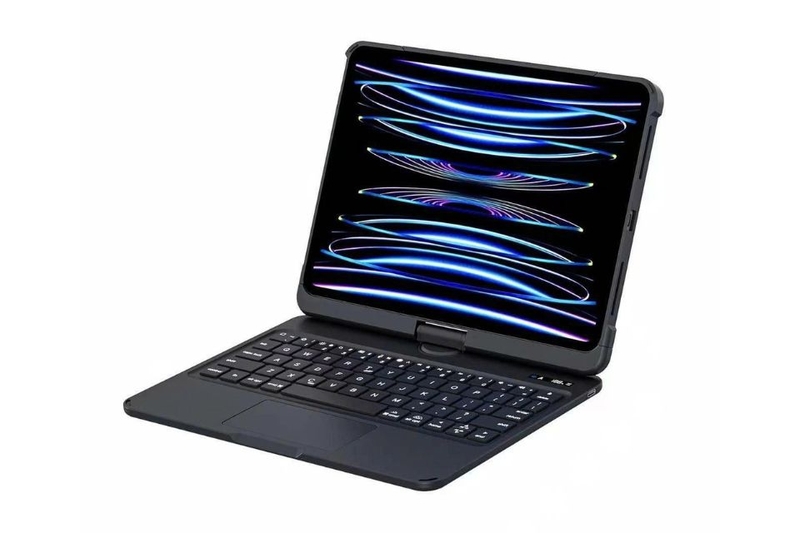 Bao da kèm bàn phím xoay 360 iPad A16 Gen 10/Gen 11 Coteci - Thiết kế mỏng nhẹ, tăng cường bảo vệ toàn diện