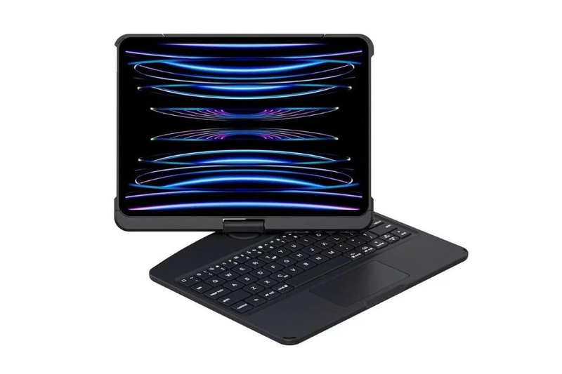 Bao da kèm bàn phím xoay 360 iPad Air 11" M2/M3 Coteci - Trải nghiệm gõ phím êm ái với scissor switch