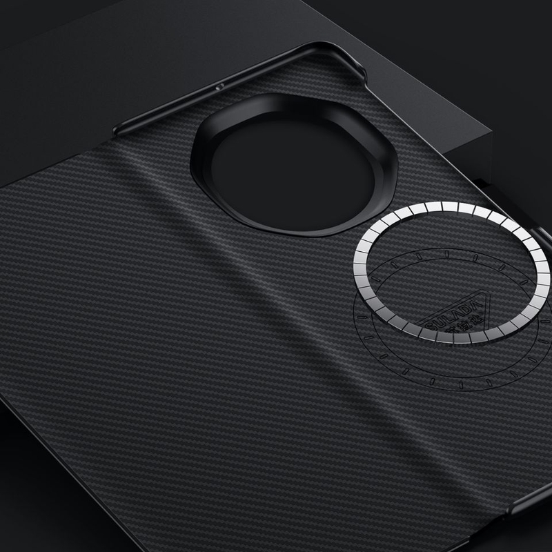 Bao da nắp gập Honor Magic V5 từ tính Sulada tích hợp nam châm từ tích ẩn