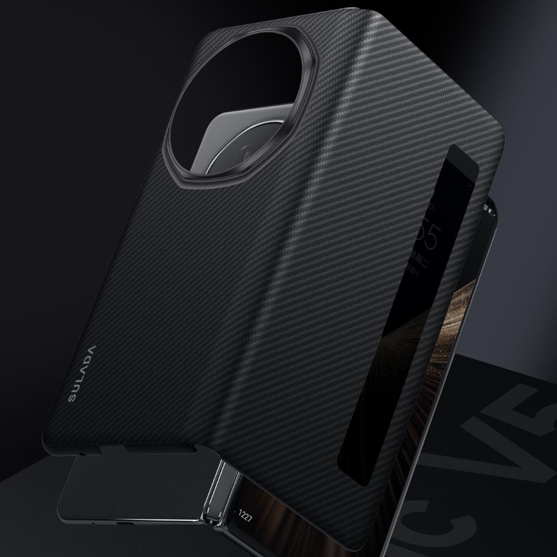 Bao da nắp gập Honor Magic V5 từ tính Sulada công nghệ thông minh tự động bật, tắt màn hình