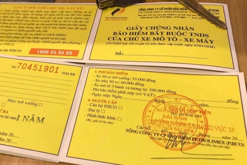 Bảo hiểm xe máy bắt buộc giá bao nhiêu năm 2026 5