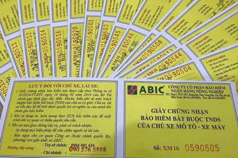 Bảo hiểm xe máy bắt buộc giá bao nhiêu năm 2026 1