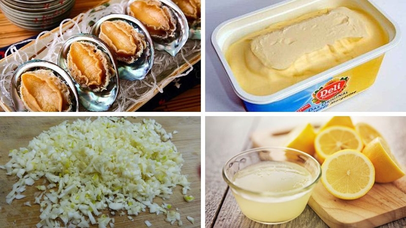 bào ngư sốt bơ tỏi 1