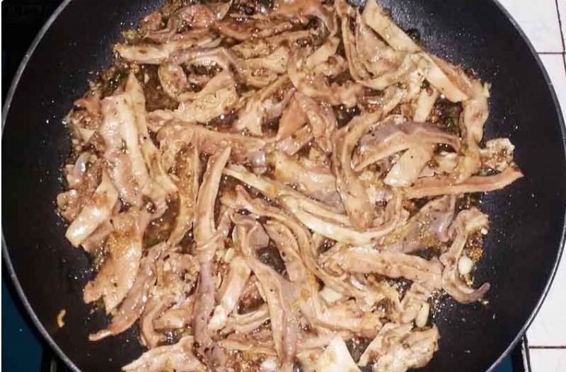 bao tử hầm tiêu xanh nước dừa 7