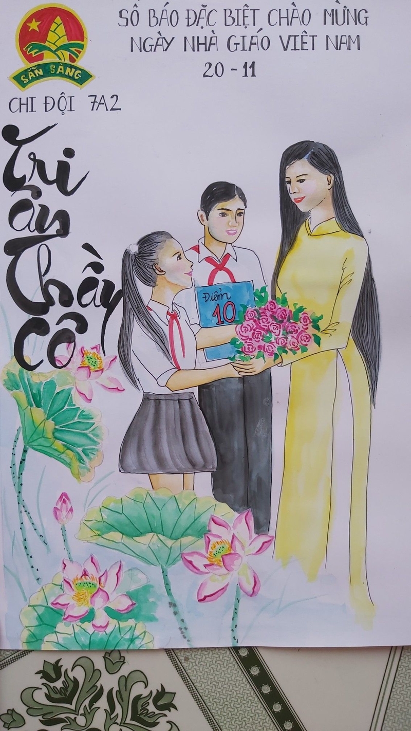 Báo tường 20/11 ảnh 6