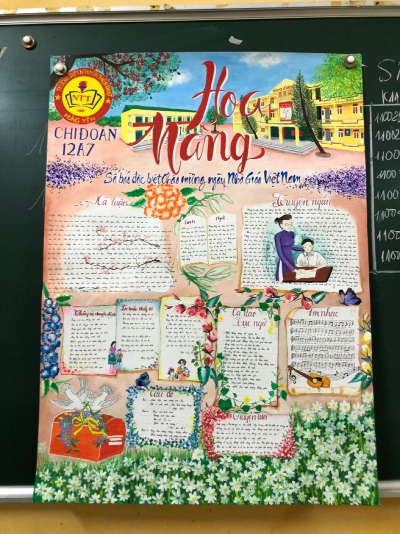 Báo tường 20/11 ảnh 13