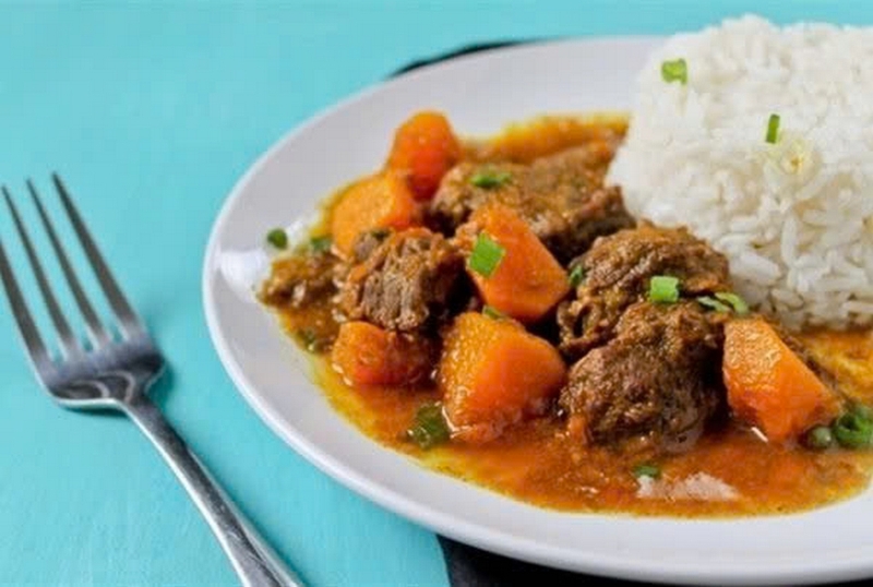 bắp bò hầm nước dừa ảnh 2
