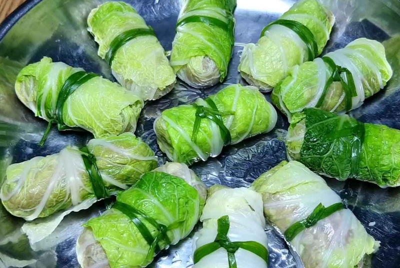 bắp cải cuốn thịt hình 10