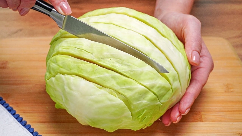 Bắp cải xào cà chua (ảnh 3)