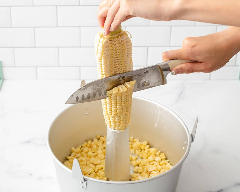 Bắp xào phô mai - 06