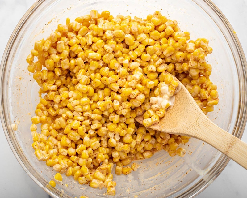 Bắp xào phô mai - 08