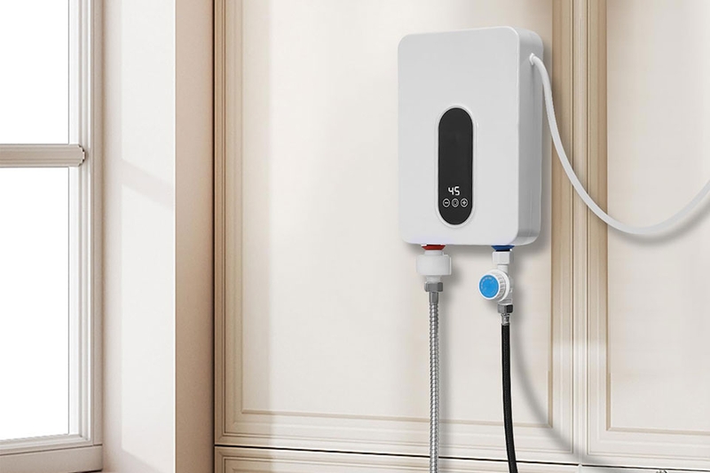 Bật bình nóng lạnh khi không có nước - 05