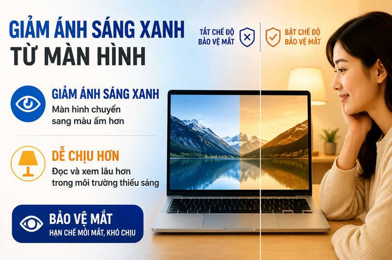 Bật chế độ bảo vệ mắt có tác dụng không? - hình 3