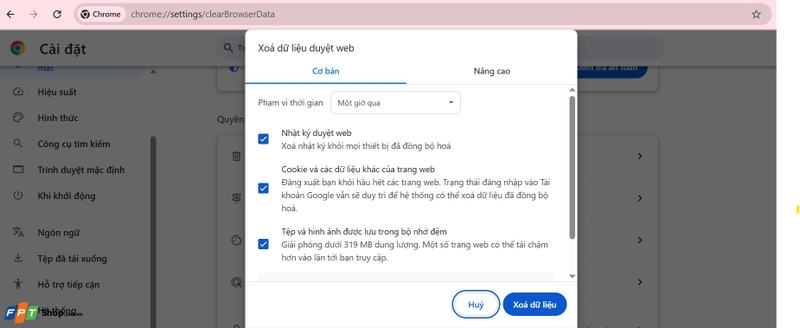 Bật Cookie trình duyệt ảnh 10