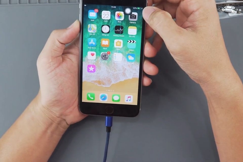 bật hiển thị phần trăm pin trên iPhone 6s Plus (ảnh 5)
