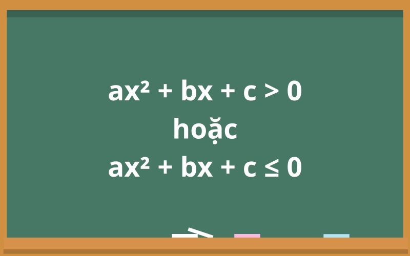 Bất phương trình bậc hai một ẩn