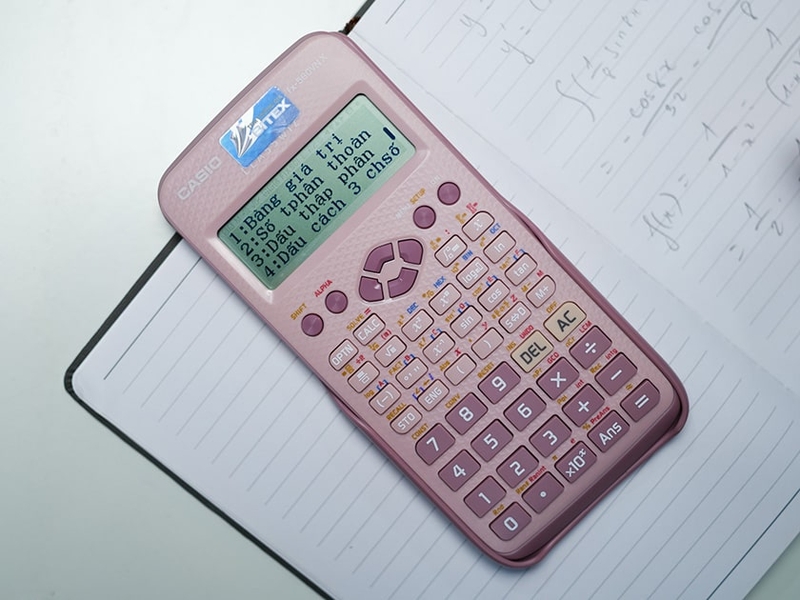 Bật - tắt g(x) trên máy tính Casio 1