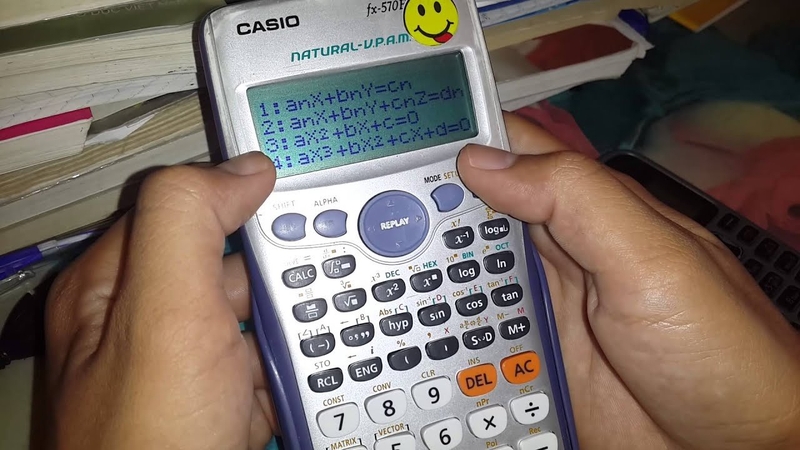 Bật - tắt g(x) trên máy tính Casio 3
