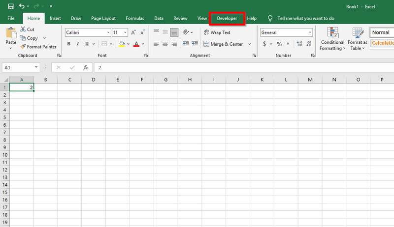 Cách bật thẻ Developer trong Excel ảnh 5
