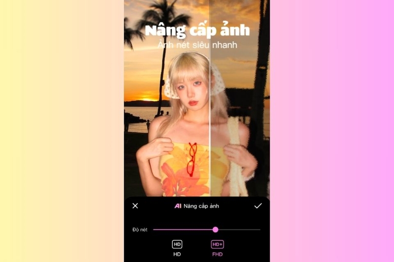 Tính năng này được thiết kế để "cứu" những bức ảnh có chất lượng kém