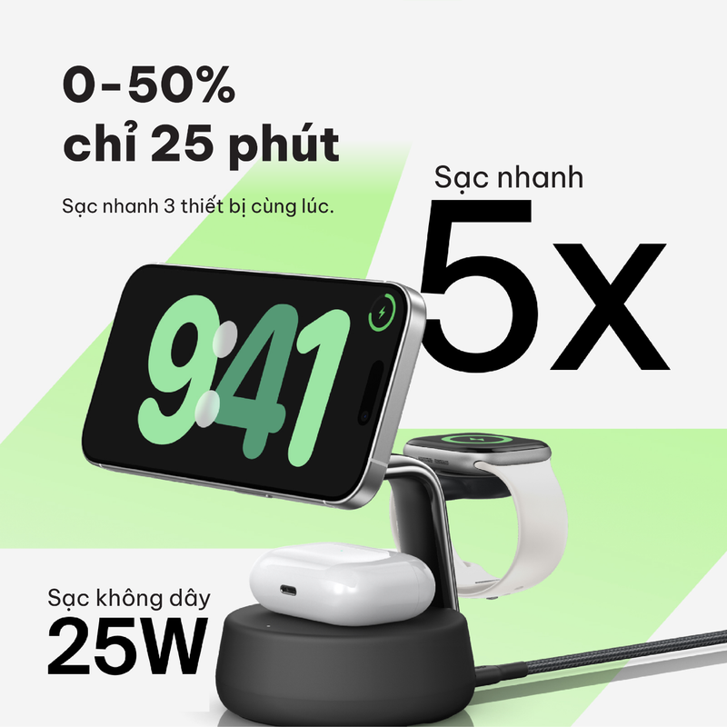 Belkin ra mắt đế sạc không dây hỗ trợ sạc nhanh ảnh 2