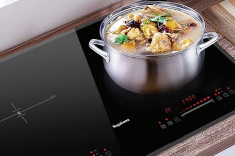 Bếp điện từ đôi Nagakawa NAG1214M (hình 1)