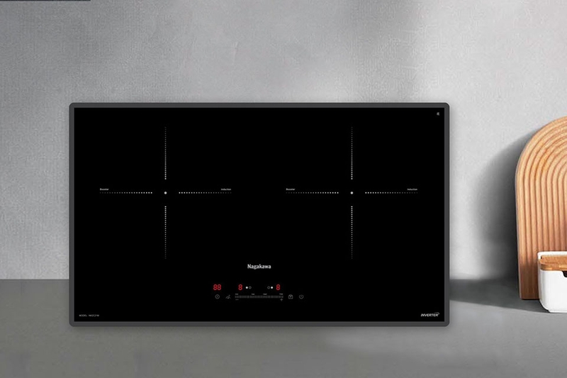 Bếp điện từ đôi Nagakawa UltraSlim NK2C21M (hình 5)