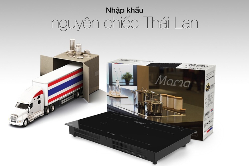 Bếp điện từ đôi Sunhouse Mama MMB9201DIH (hình 1)