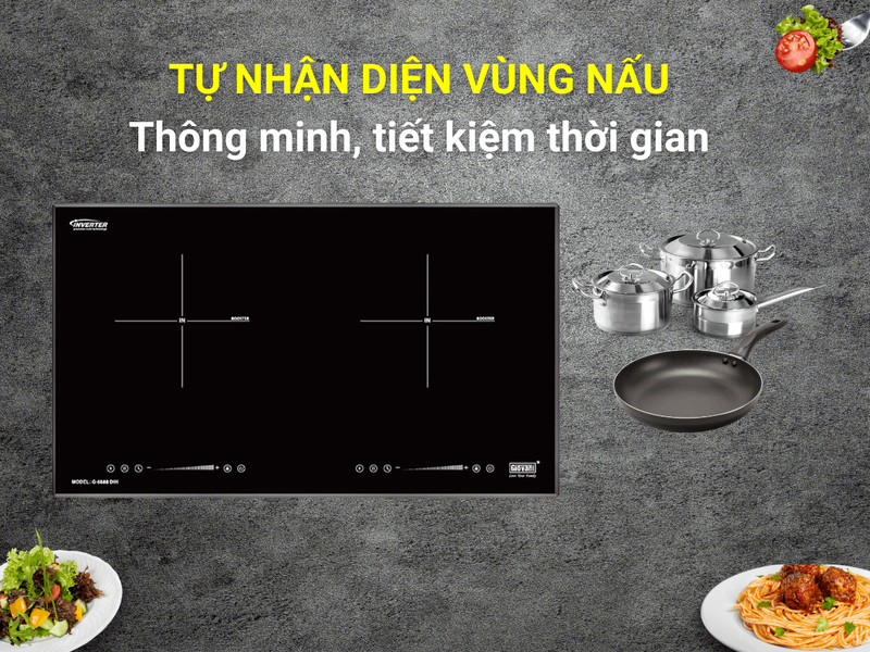 Tự nhận diện vùng nấu