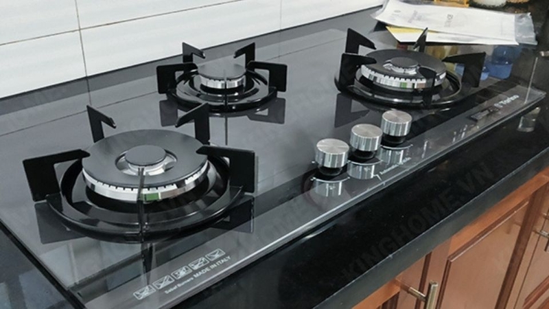 Bếp ga âm 3 lò Torino MILANSBI-3B(SV)