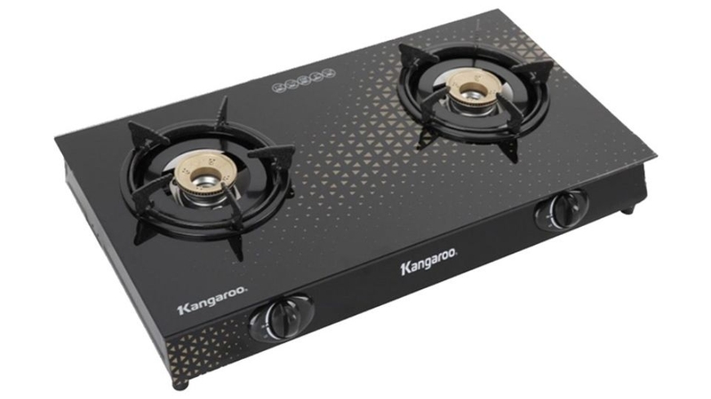 Bếp ga đôi dương kính Kangaroo KG8G1C