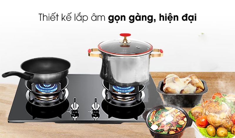 Bếp gas âm tốt giá rẻ nhất 2024 ảnh 20