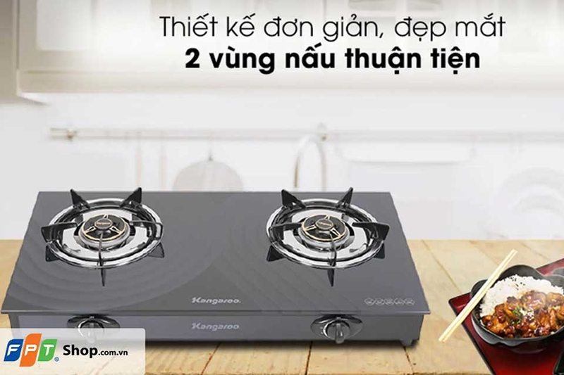 Bếp gas kính cường lực giá rẻ 2025 - 05