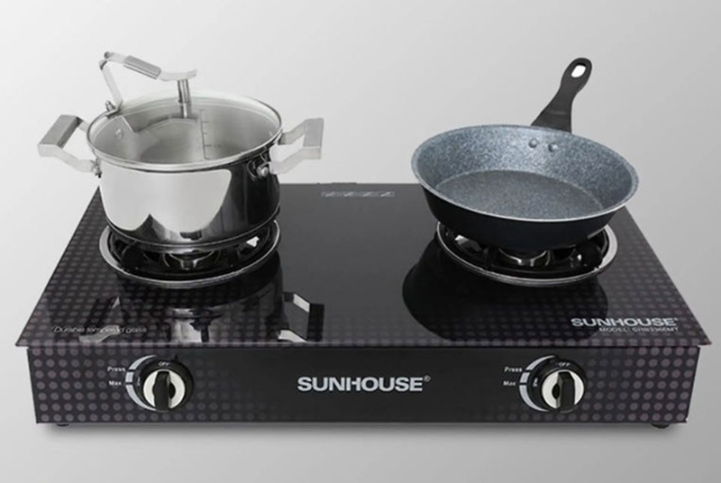 Bếp gas k&iacute;nh cường lực gi&aacute; rẻ 2026 - 06