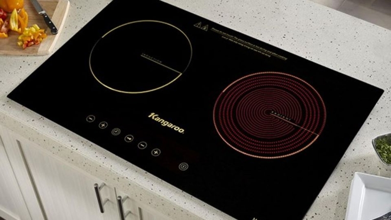 Bếp hồng ngoại Kangaroo báo lỗi H1 1
