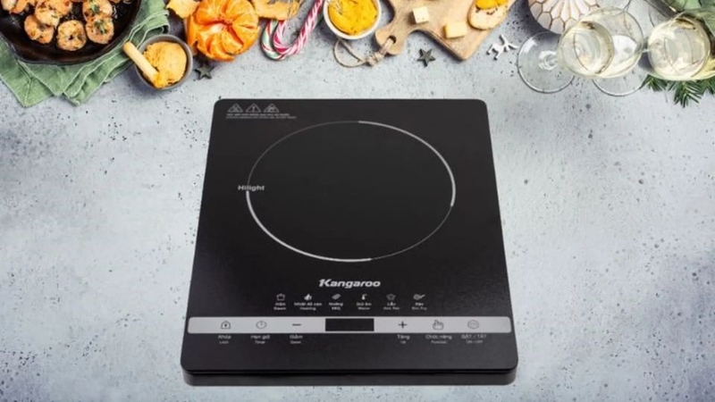 Bếp hồng ngoại Kangaroo báo lỗi H1 2