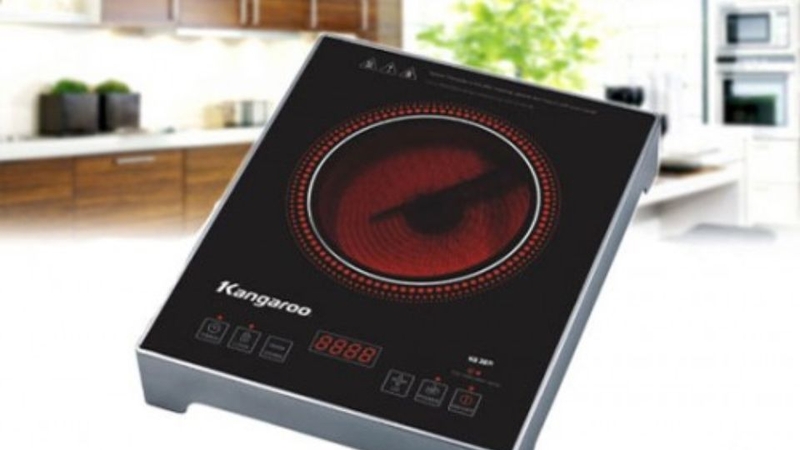 Bếp hồng ngoại Kangaroo báo lỗi H1 5