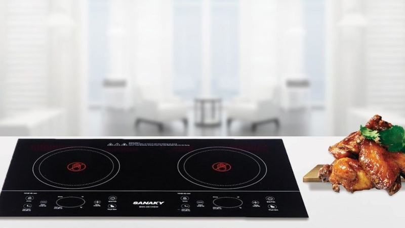 Bếp hồng ngoại báo lỗi H2 1