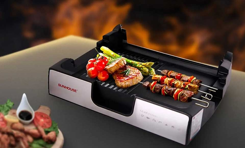 Bếp nướng điện kh&ocirc;ng kh&oacute;i gi&aacute; rẻ 2026 - 04