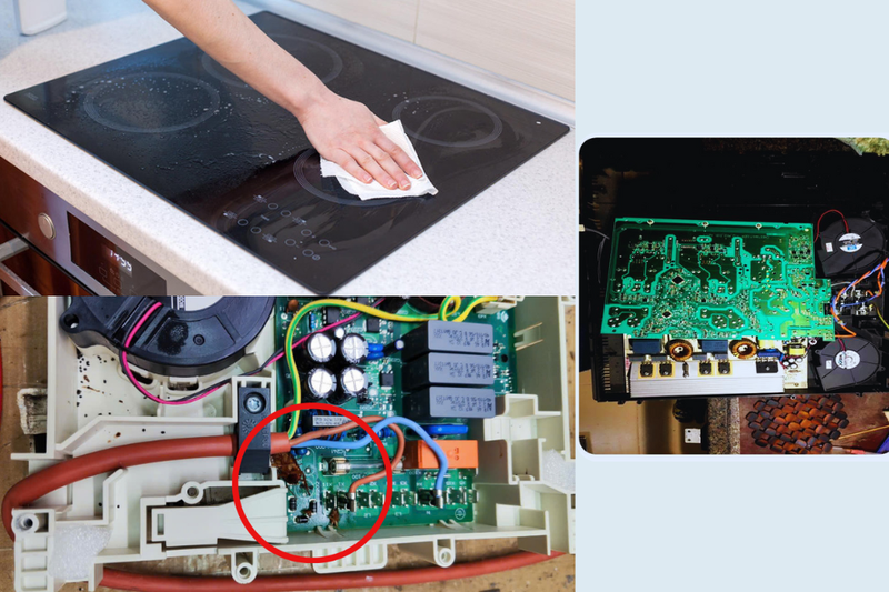 bếp từ AEG b&aacute;o lỗi e9 (2)