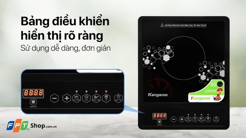 Bếp từ Kangaroo báo lỗi EA 4