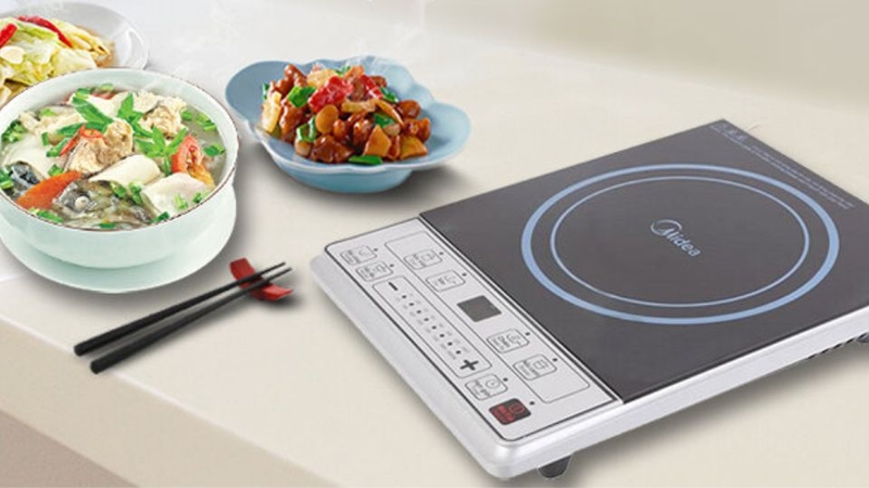 Bếp từ Midea báo lỗi E6 5