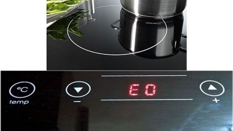 bếp từ Saiko báo lỗi E0 3