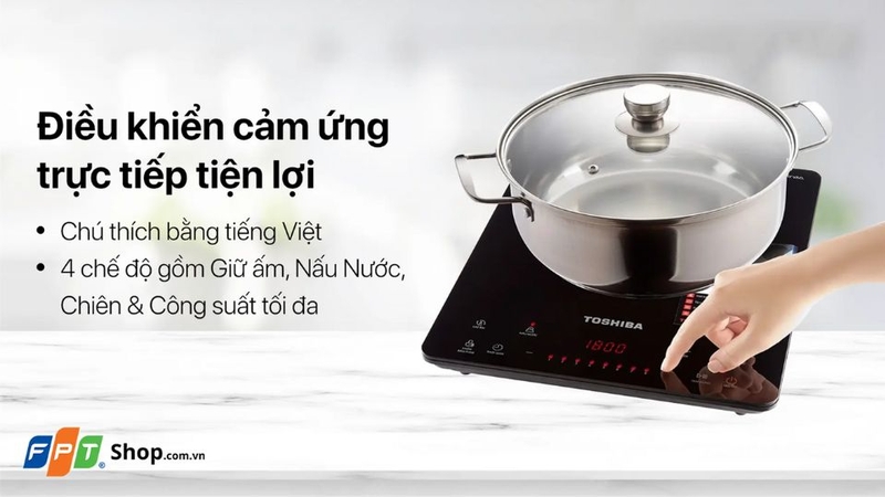 Bếp từ Toshiba báo lỗi H23 5