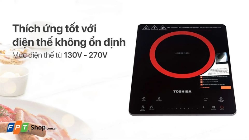 bếp từ Toshiba báo lỗi H50 4