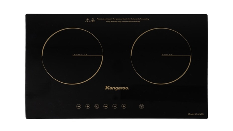 Bếp đôi hồng ngoại điện từ Kangaroo KG499N